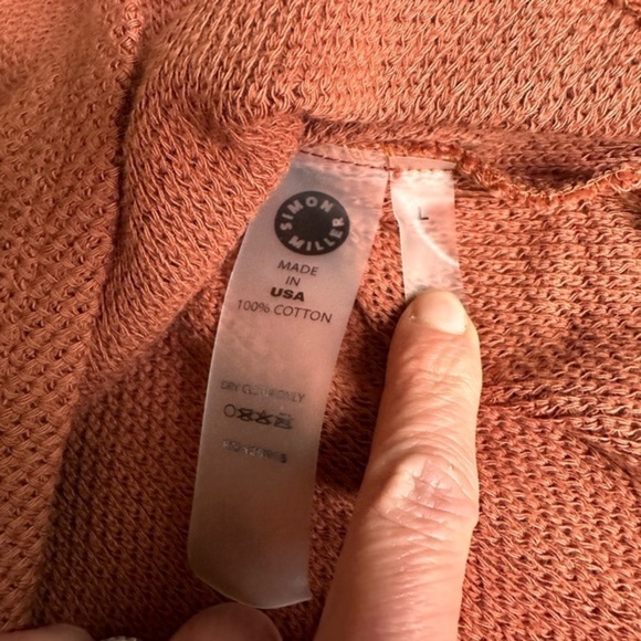 NWT Simon Miller “Zimmi” Midi Dress in Terracotta Brown Neutral Color - Picture 12 of 13